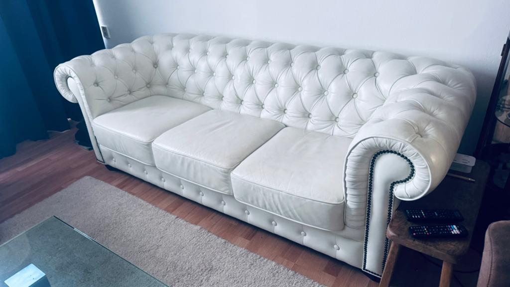 Te koop Mooi bank en stoel, Huis en Inrichting, Ophalen of Verzenden, Zo goed als nieuw, 75 tot 100 cm, Tweepersoons