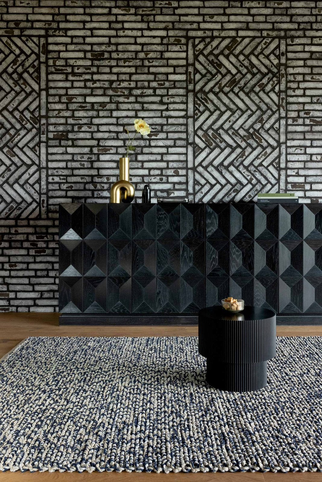 Brink en Campman Nest tapijt Ink nieuwe collectie nieuw€2600, Ophalen, 150 tot 200 cm, Rechthoekig, Nieuw