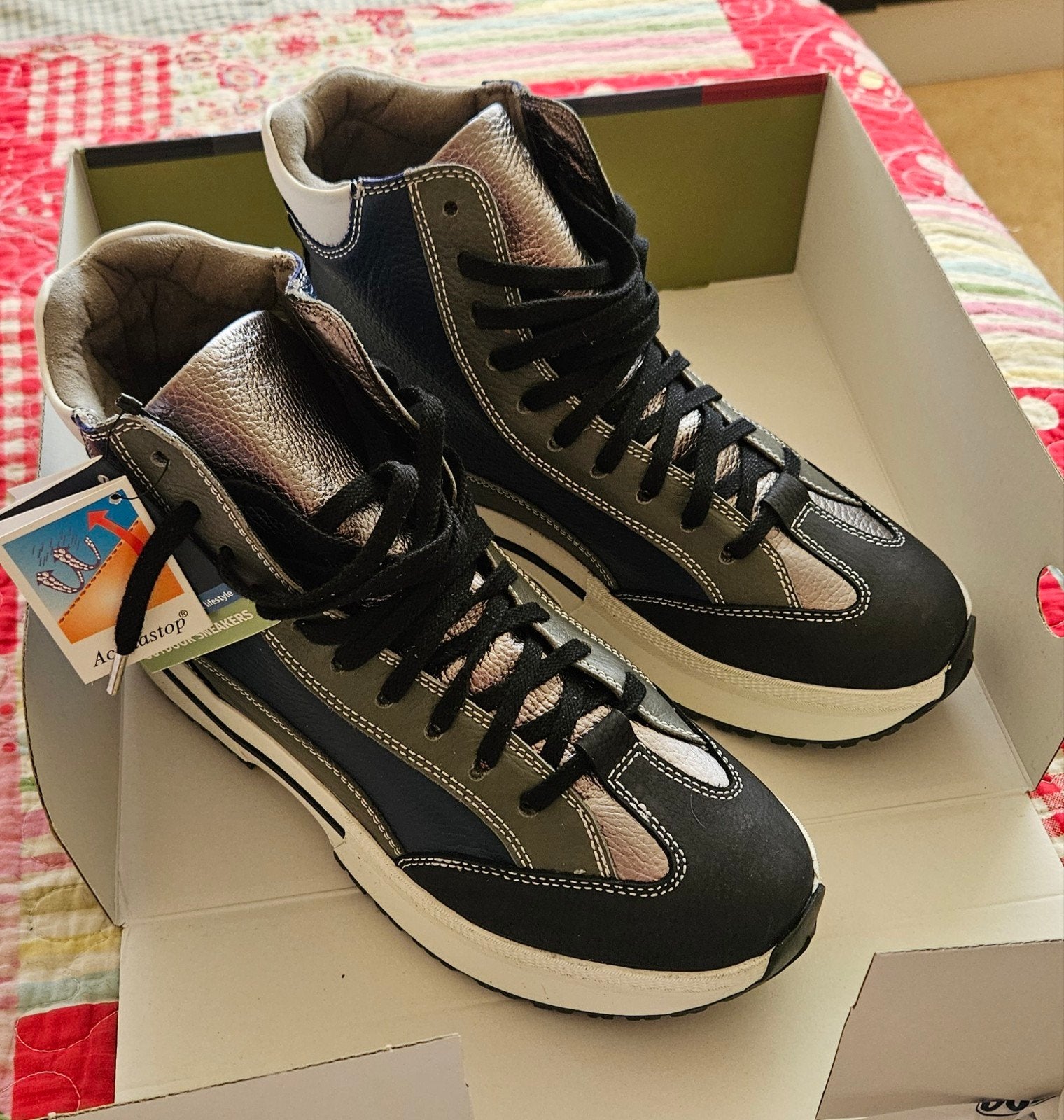 Zoo Adventure schoenen Nieuw blauw/wit/zilver Maat 42, Kleding | Dames, Blauw, Nieuw, Ophalen of Verzenden, Zoo Adventure