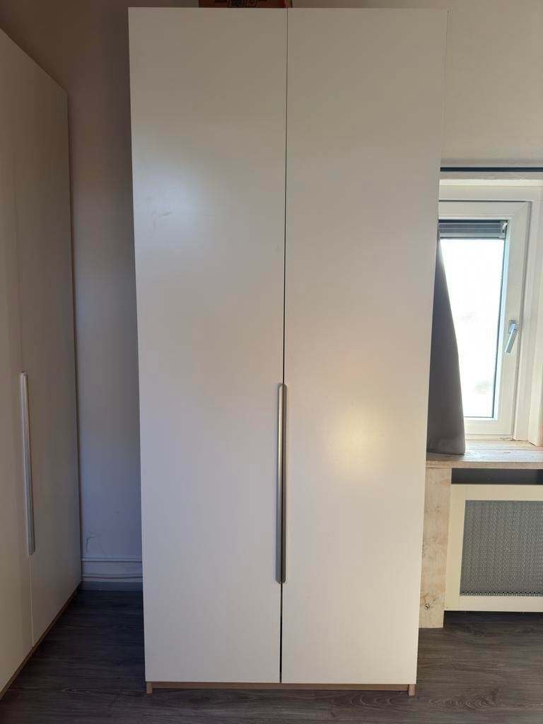 IKEA Pax Kasten - 2x wit met deuren, 1x smal met lades, Huis en Inrichting, Kasten | Kledingkasten, Ophalen, Gebruikt, 200 cm of meer