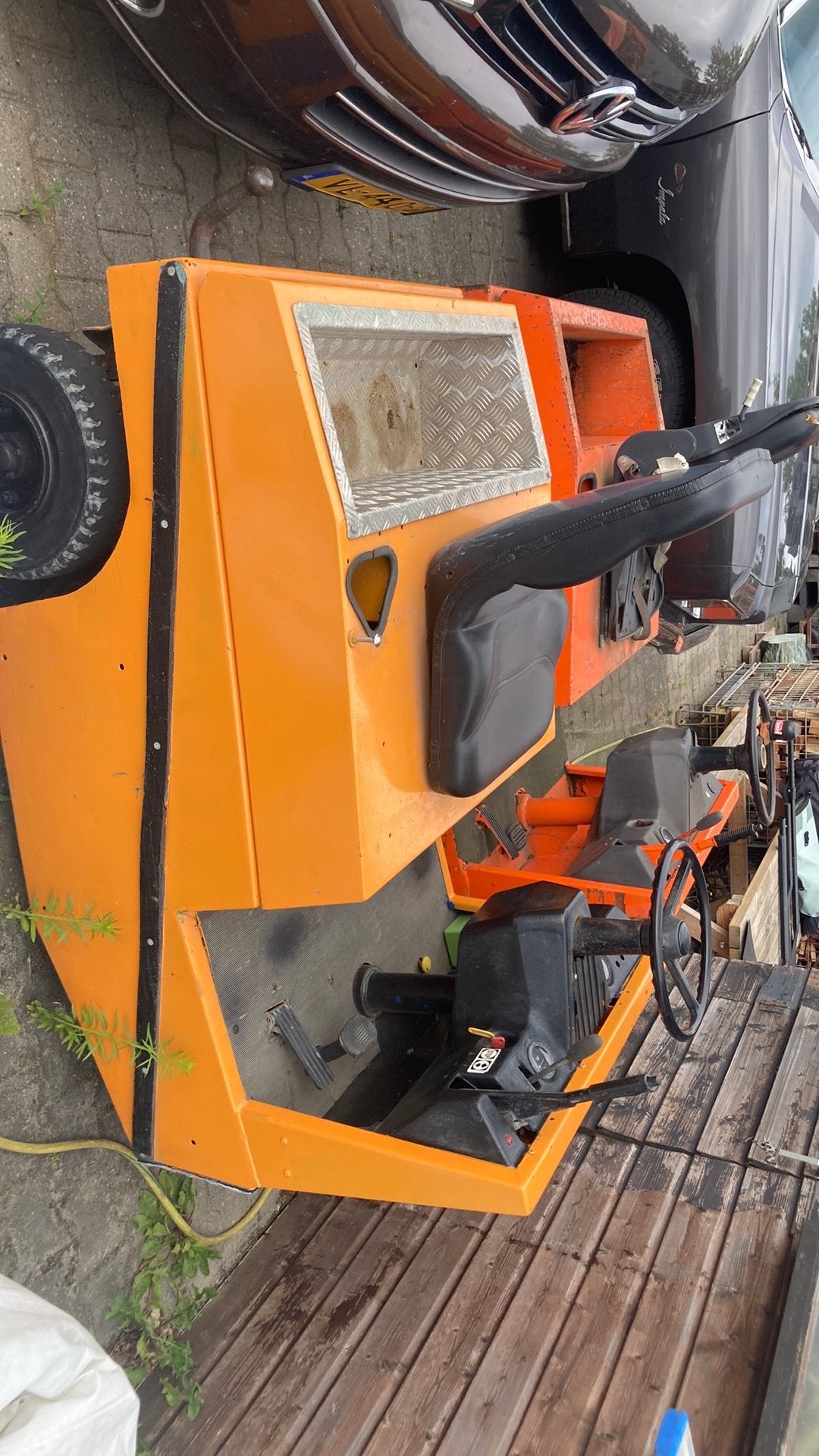 2 stuks stihl accu trekker, Ophalen, Zo goed als nieuw