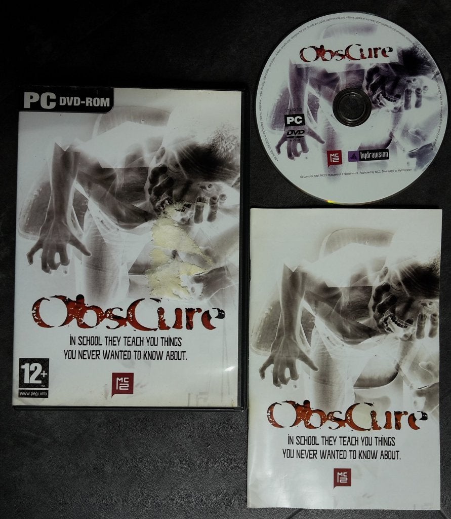 PC Game - Obscure - Survival Horror Action Spel, Avontuur en Actie, Vanaf 18 jaar, 1 speler, Ophalen of Verzenden