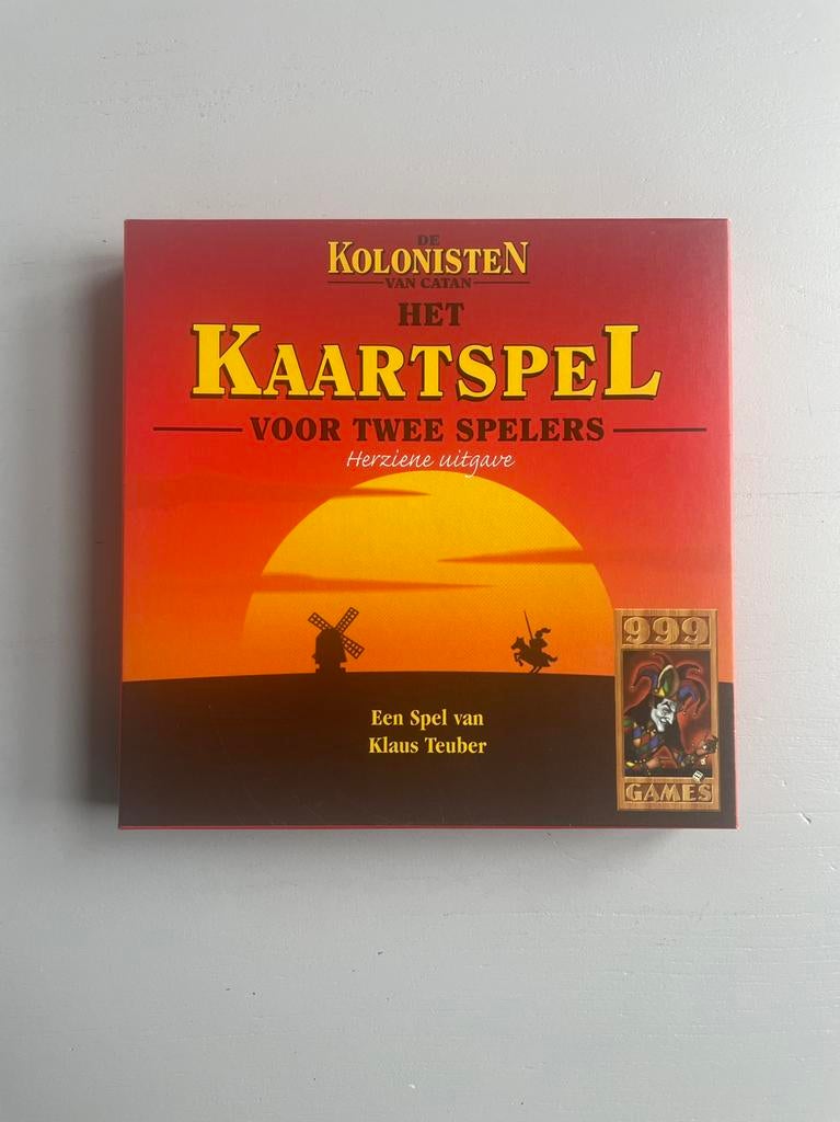 Kolonisten het kaartspel (herziene versie), Een of twee spelers, Ophalen of Verzenden, Zo goed als nieuw, 999 Games