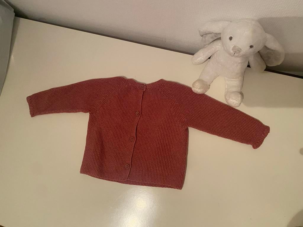Zara gebreid vestje/trui 3-6 maanden, Ophalen of Verzenden, Zo goed als nieuw, Jongetje of Meisje, Truitje of Vestje