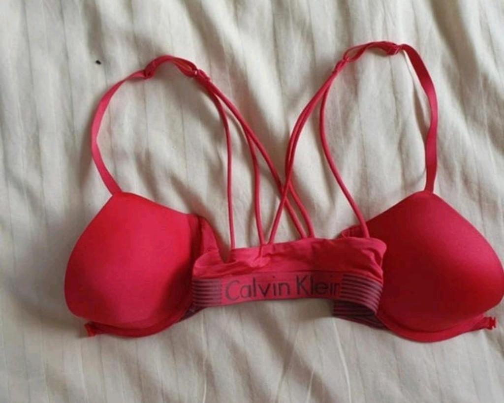 Calvin Klein rode BH 70B voorsluiting ❤️, Calvin Klein, Ophalen of Verzenden, Rood, BH