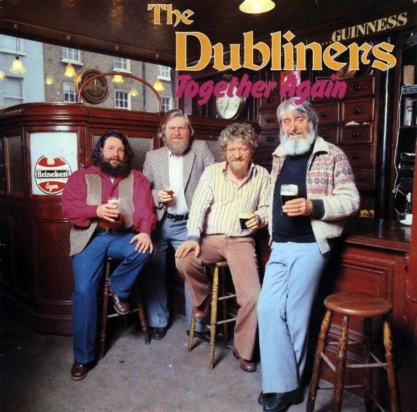 The Dubliners – Together Again FOLK gst, Ophalen, Gebruikt, LP, Folk