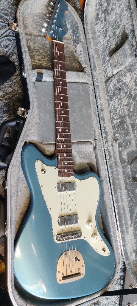 Smitty jazzmaster gitaar, Muziek en Instrumenten, Ophalen, Zo goed als nieuw, Solid body, Overige merken