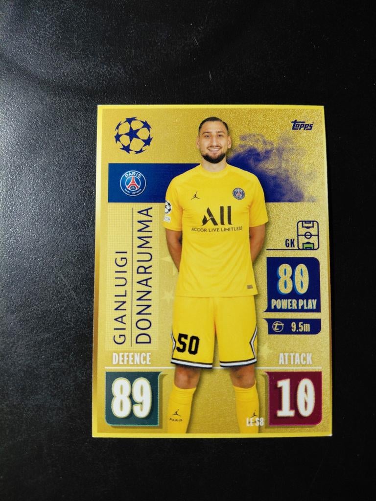 Donnarumma (psg) topps 2021/22, Ophalen of Verzenden, Nieuw, Buitenlandse clubs, Spelerskaart