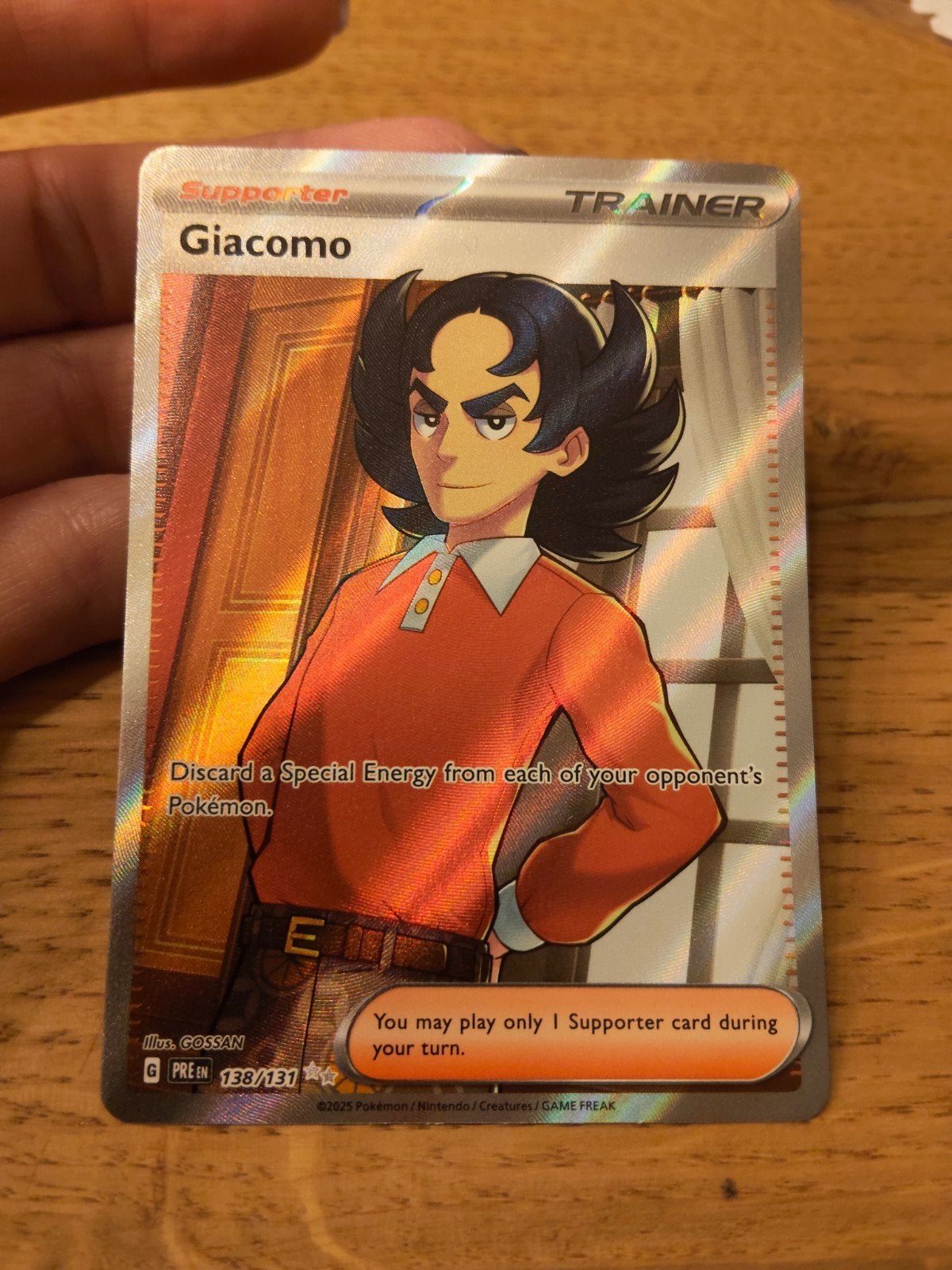 Giacomo full art trainer, Ophalen of Verzenden, Zo goed als nieuw, Losse kaart