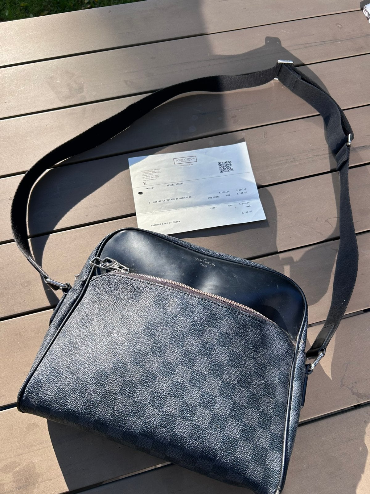 Messenger bag, Ophalen of Verzenden, Gebruikt, Zwart
