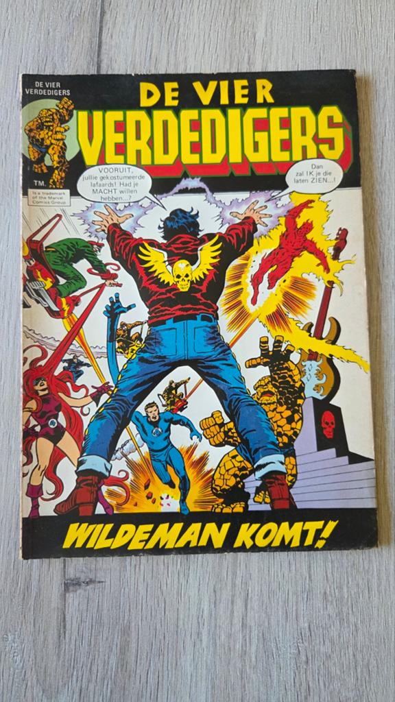 De Vier Verdedigers - Wildeman Komt! (Marvel Comics), Eén stripboek, Ophalen of Verzenden, Gelezen
