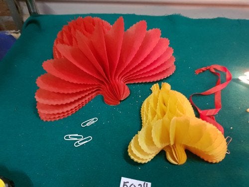 503 ],  kerstbellen retro papier, Ophalen of Verzenden, 'T Olde Gre-j, Info@toldegrej.nl, Endepoelstraat 20f Didam