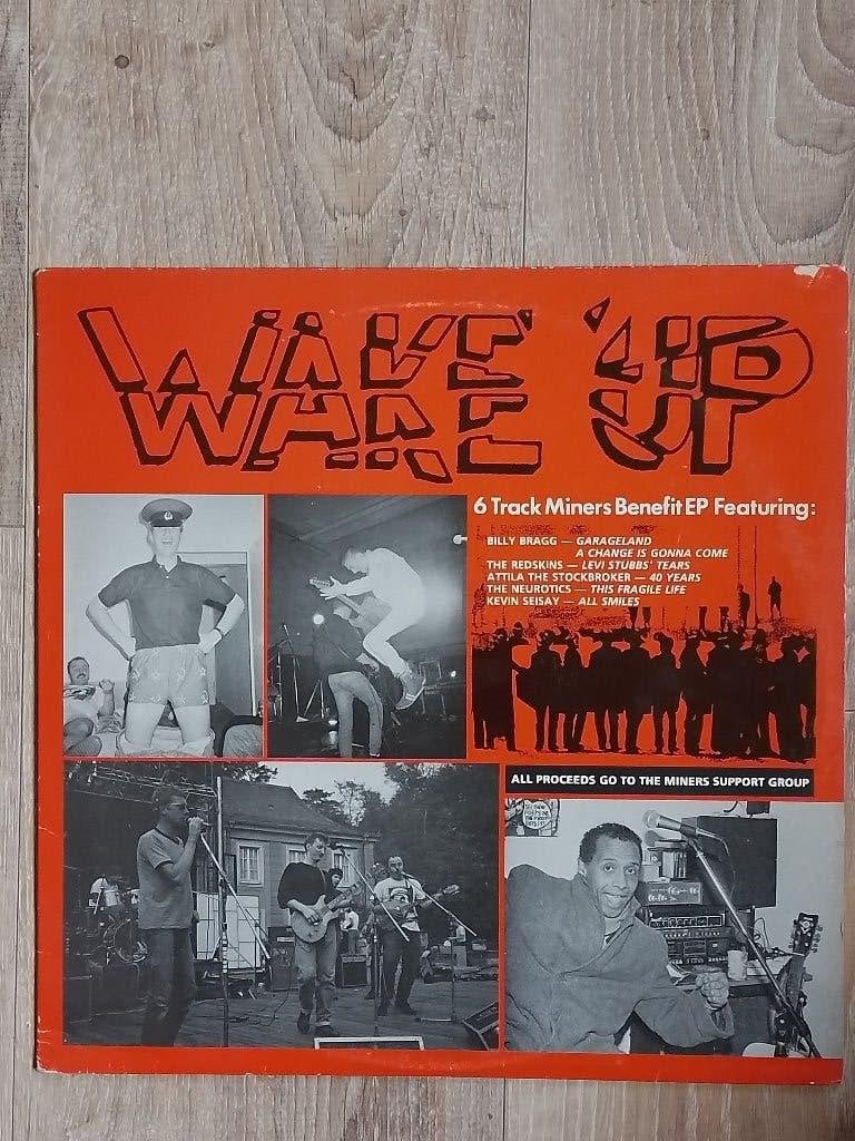Wake Up (Six Track Miners Benefit EP) - V.A./Postpunk/Folk, Gebruikt, Overige genres, Ophalen of Verzenden, Overige typen