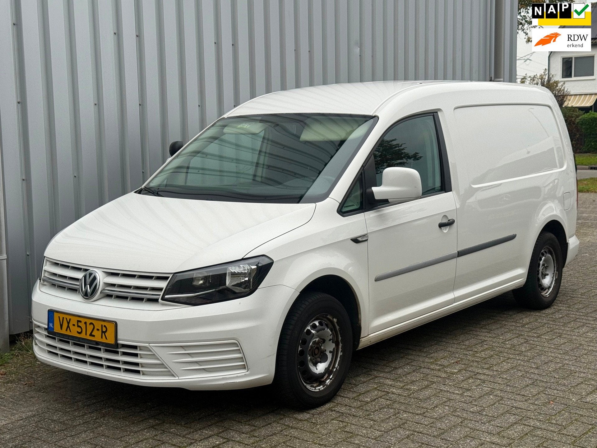 Volkswagen Caddy 2.0 TDI L2H1 Maxi / Airco / NAP NWE APK, Auto's, Voorwielaandrijving, Gebruikt, Euro 6, 4 cilinders