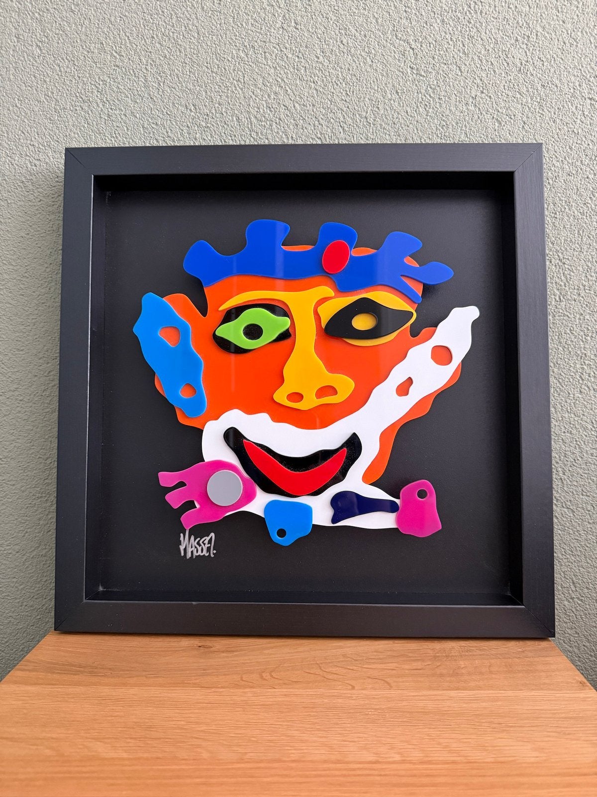 Schilderij van Ad van Hassel / Lacertechniek Plexiglas, Ophalen of Verzenden