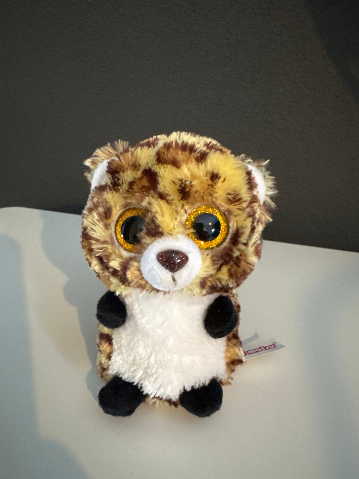 Schattige Ty Beanie Boo luipaard knuffel, Kinderen en Baby's, Speelgoed | Knuffels en Pluche, Overige karakters, Overige typen