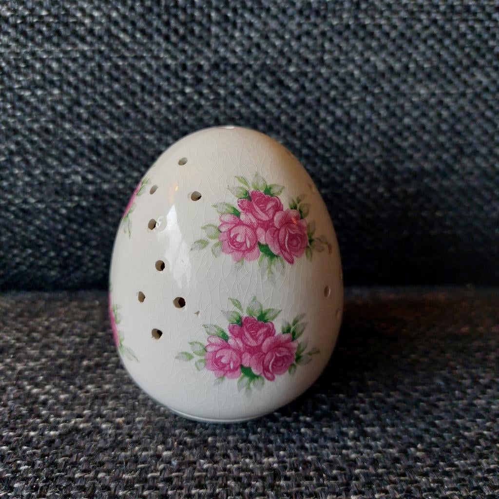 Vintage Pomander reukbol met Rozen Decoratie, Ophalen of Verzenden