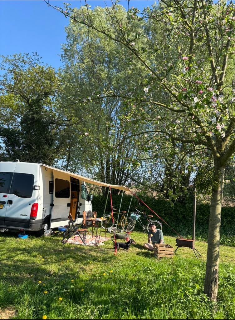 Renault Master 2.5DCI Camper offgrid, Caravans en Kamperen, Overige merken, Chemisch toilet, Buscamper of Camperbus, Tot en met 3