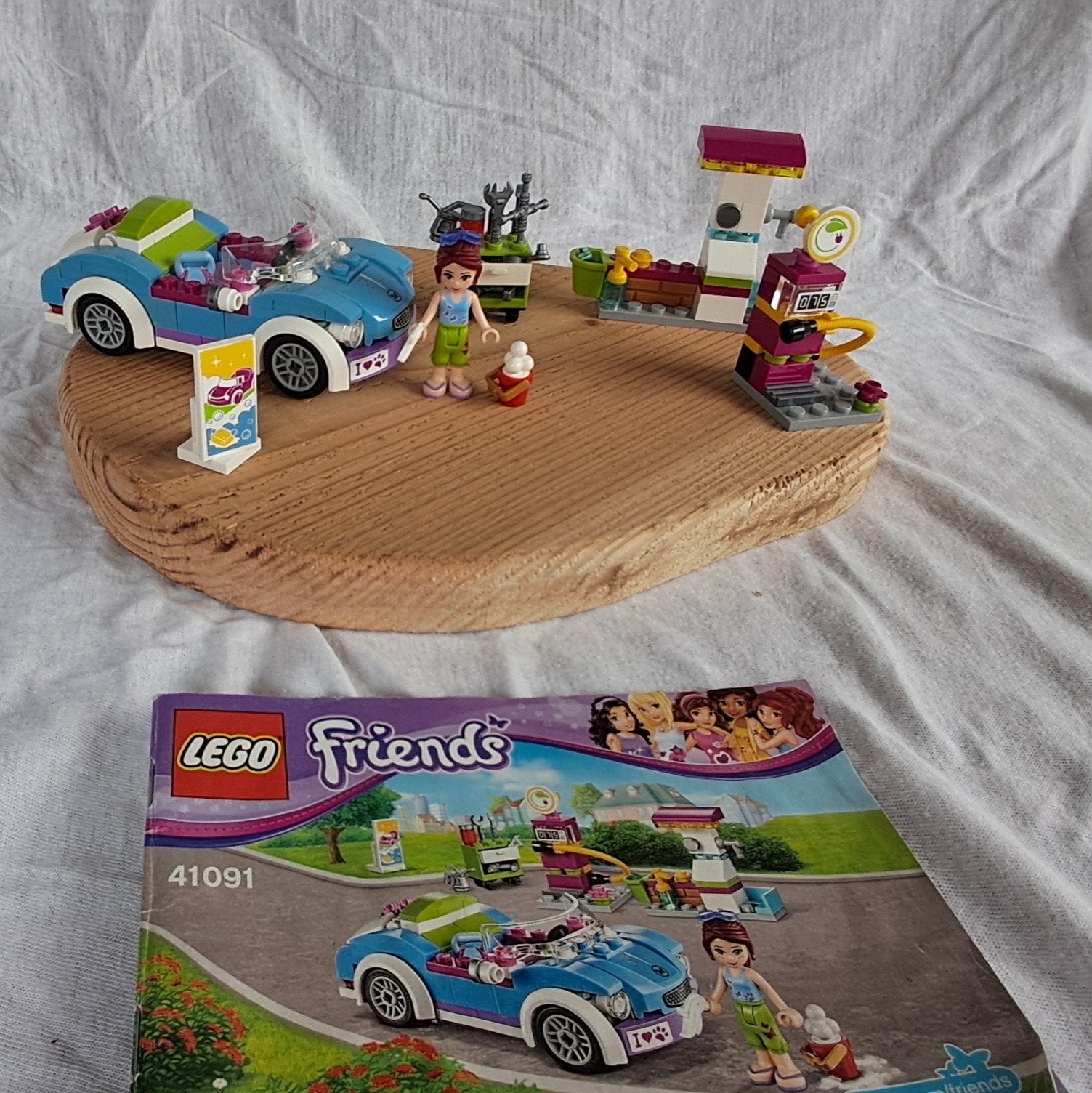 Lego Friends 41091 Mia's Sportwagen, Lego, Friends, Ophalen of Verzenden, Zo goed als nieuw