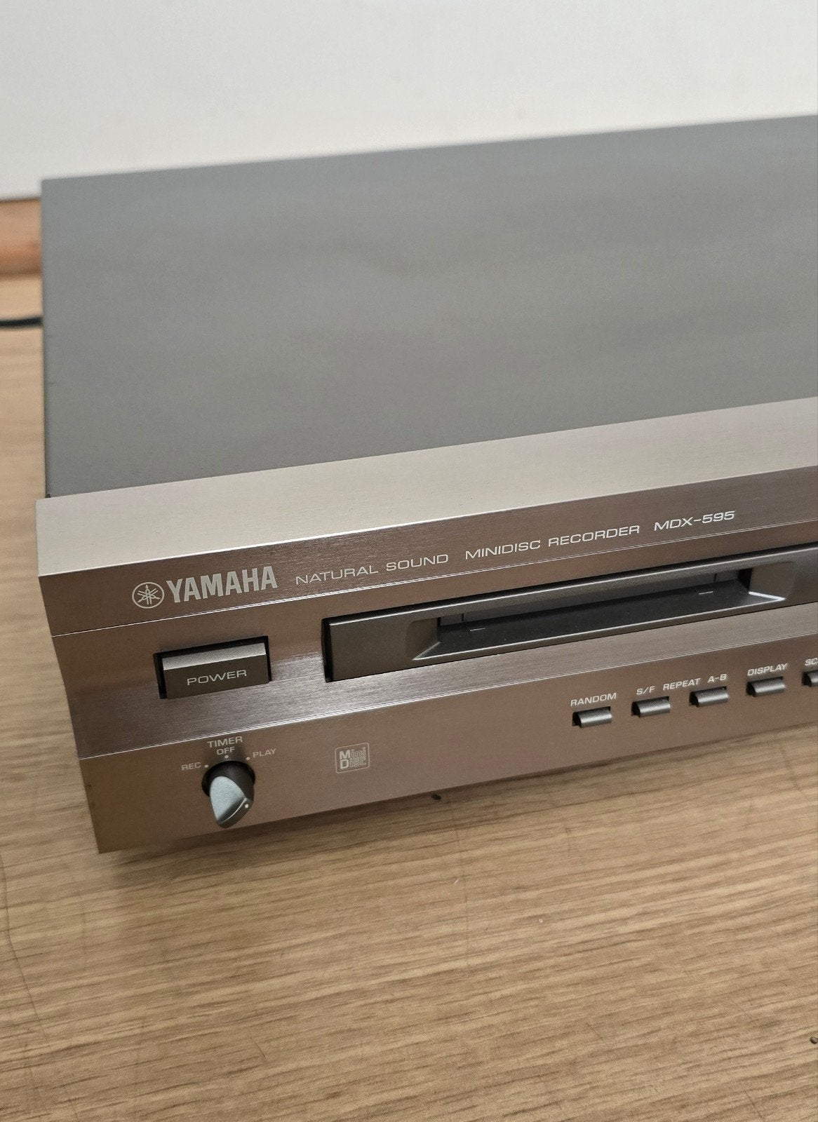 Yamaha MDX-595 Minidisc Recorder met afstandsbediening, Ophalen of Verzenden