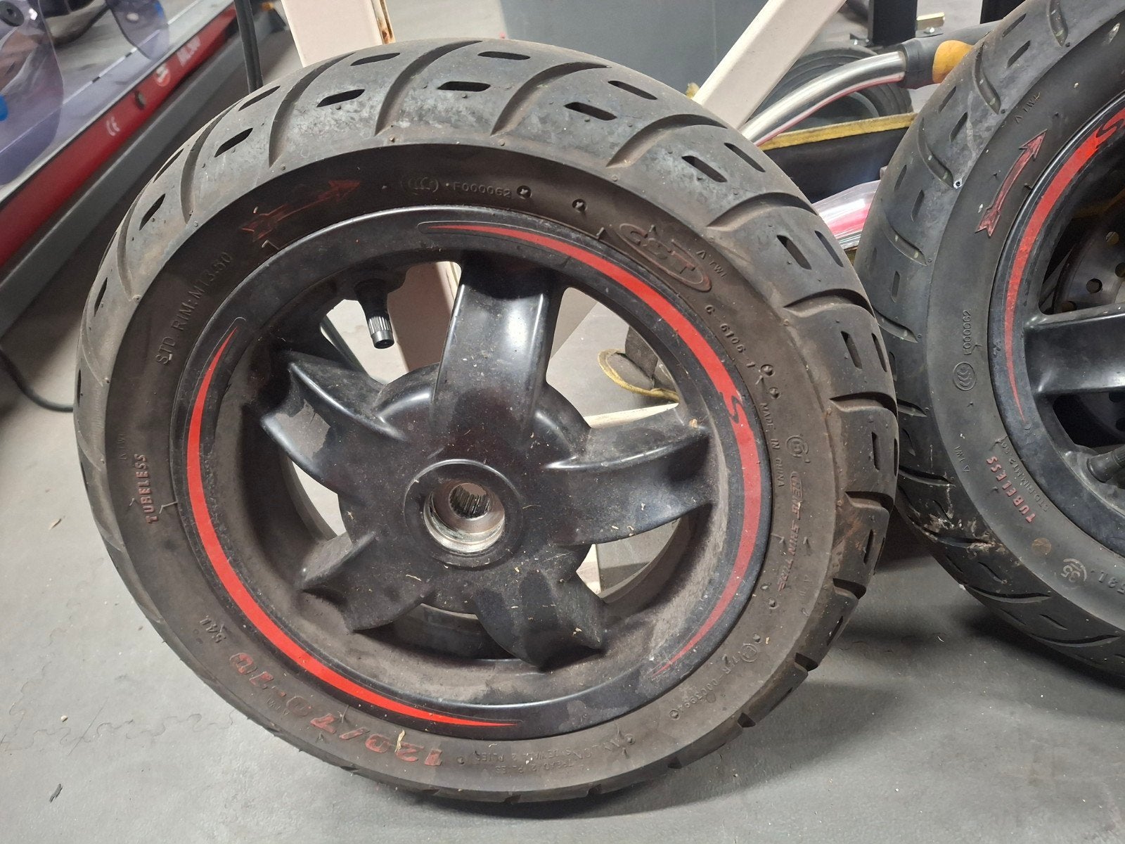 Velgenset zip, Motoren, Ophalen of Verzenden