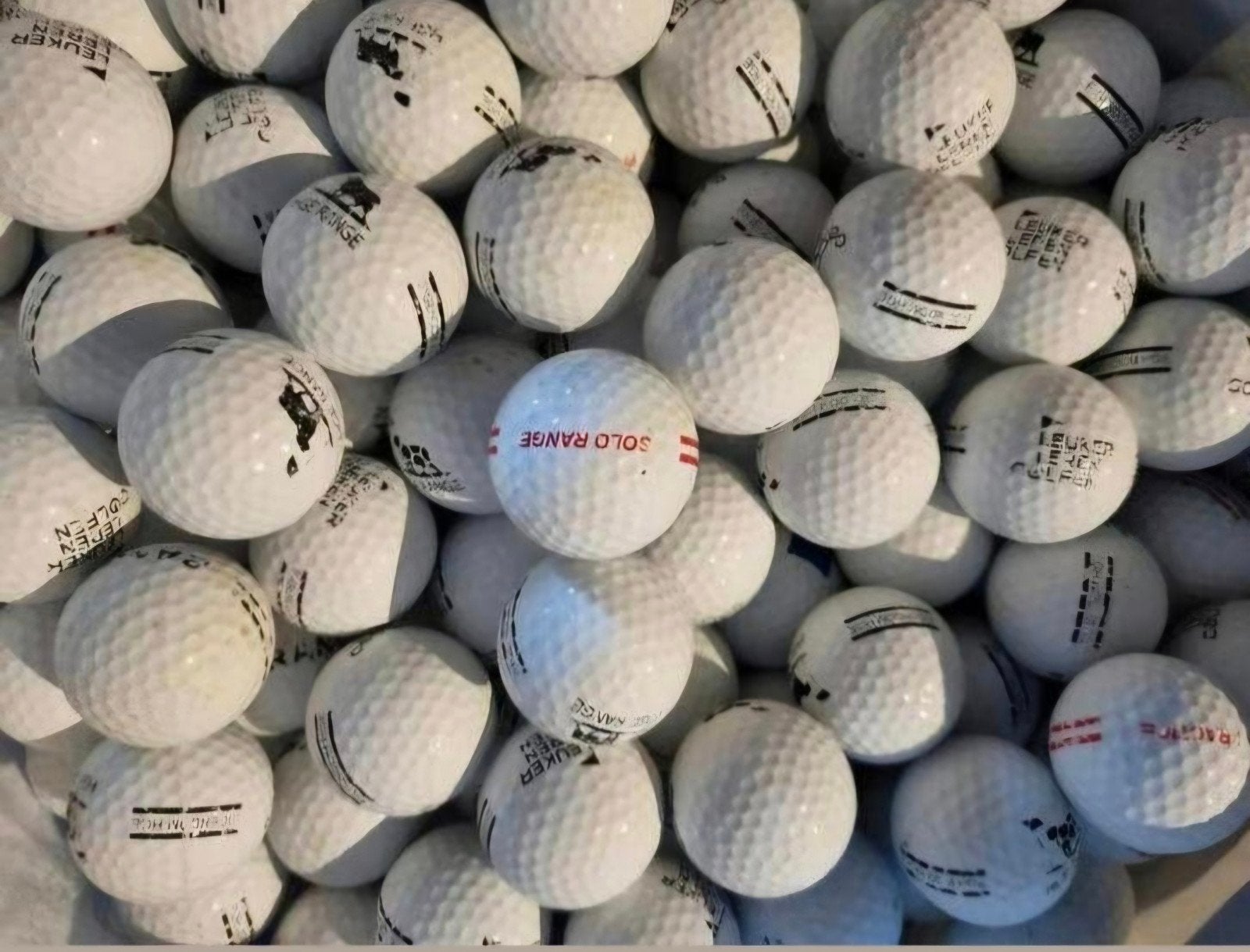 Golfbal mix 100 stuks 25 euro, Ophalen of Verzenden, Zo goed als nieuw, Bal(len)