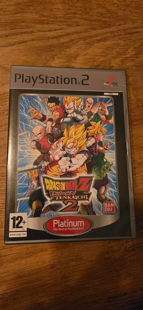 Dragon Ball Z Budokai Tenkaichi 2 PS2 Platinum, Spelcomputers en Games, Gebruikt, Vechten, 2 spelers, Ophalen of Verzenden
