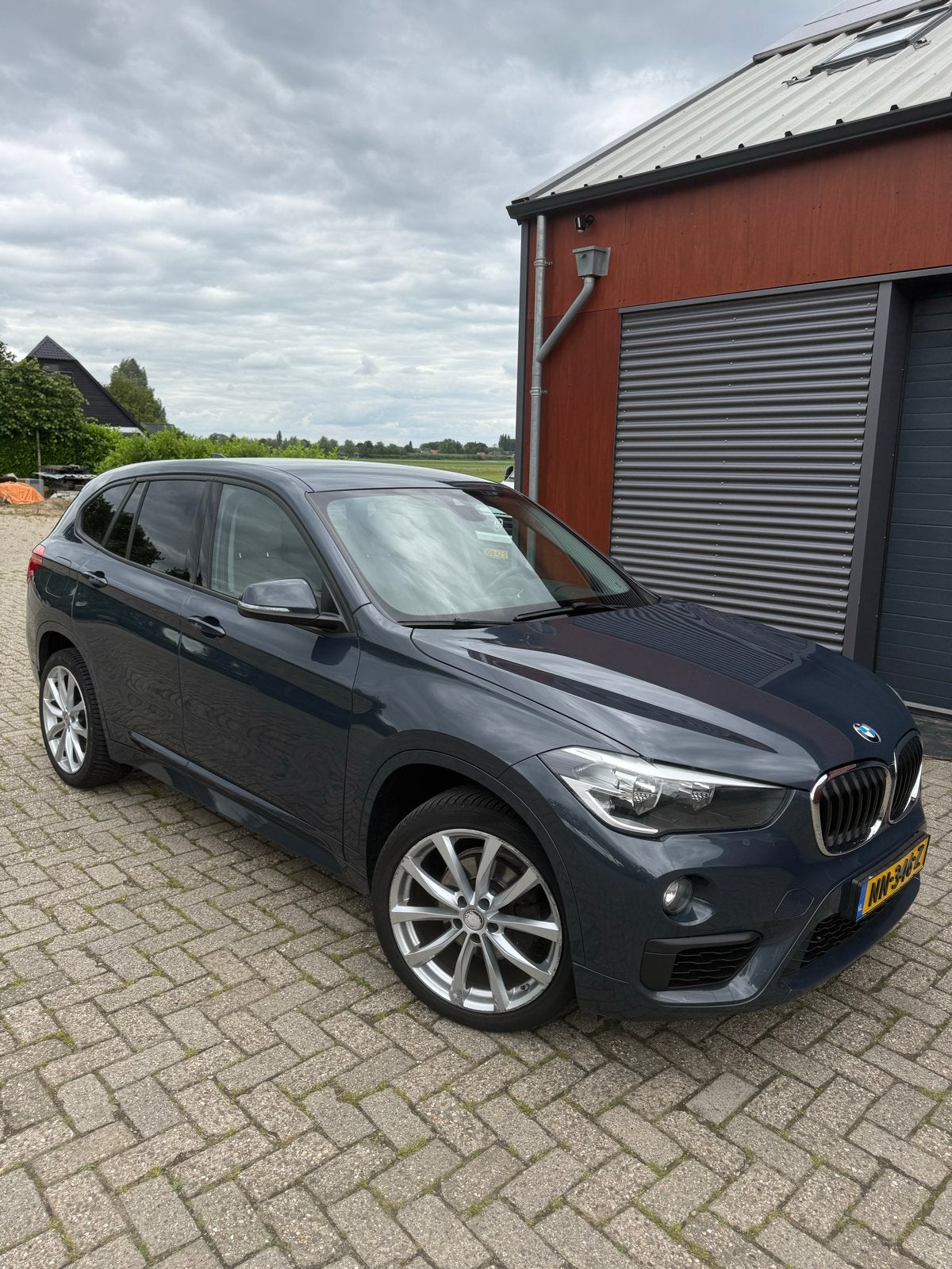 BMW X1 2.0 D Sdrive 18D 2016 Blauwgrijs., Auto's, X1, Achterwielaandrijving, 4 cilinders, 1405 kg