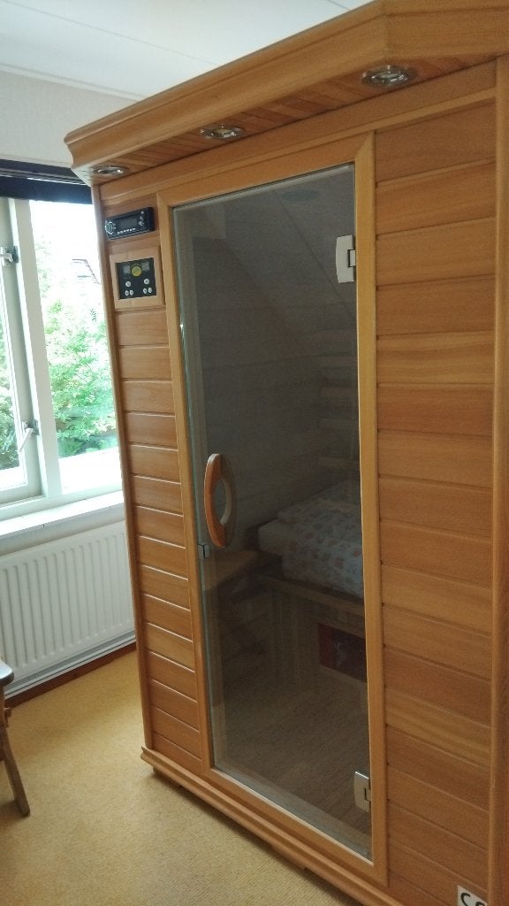 Infrarood sauna, Ophalen, Gebruikt, Infrarood, Complete sauna