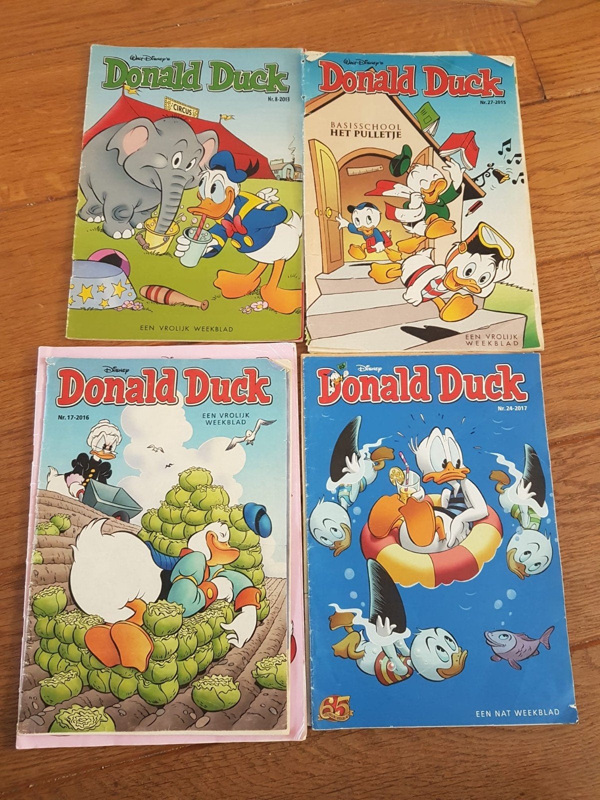 Donald Duck Weekbladen - Diverse jaargangen, Ophalen of Verzenden, Gelezen, Overige typen