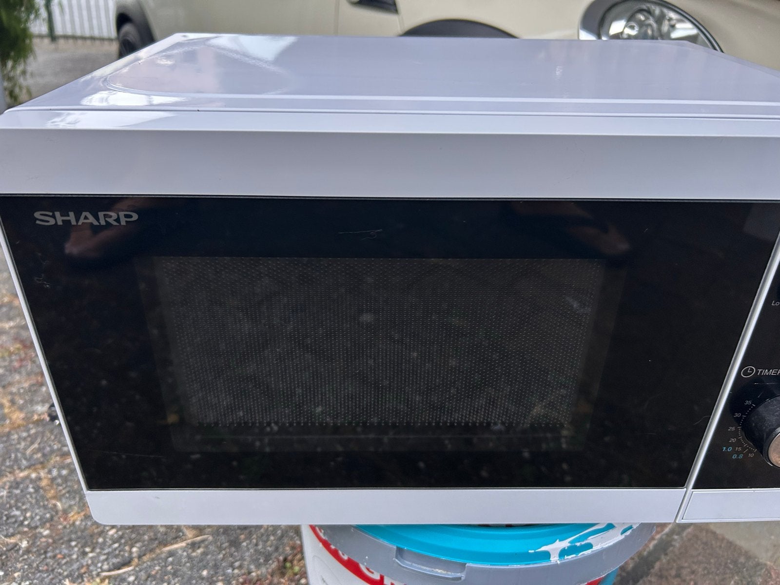 Sharp Magnetron YC-LS201AE-W - Wit, Gebruikt, Minder dan 45 cm, Ophalen of Verzenden, Magnetron