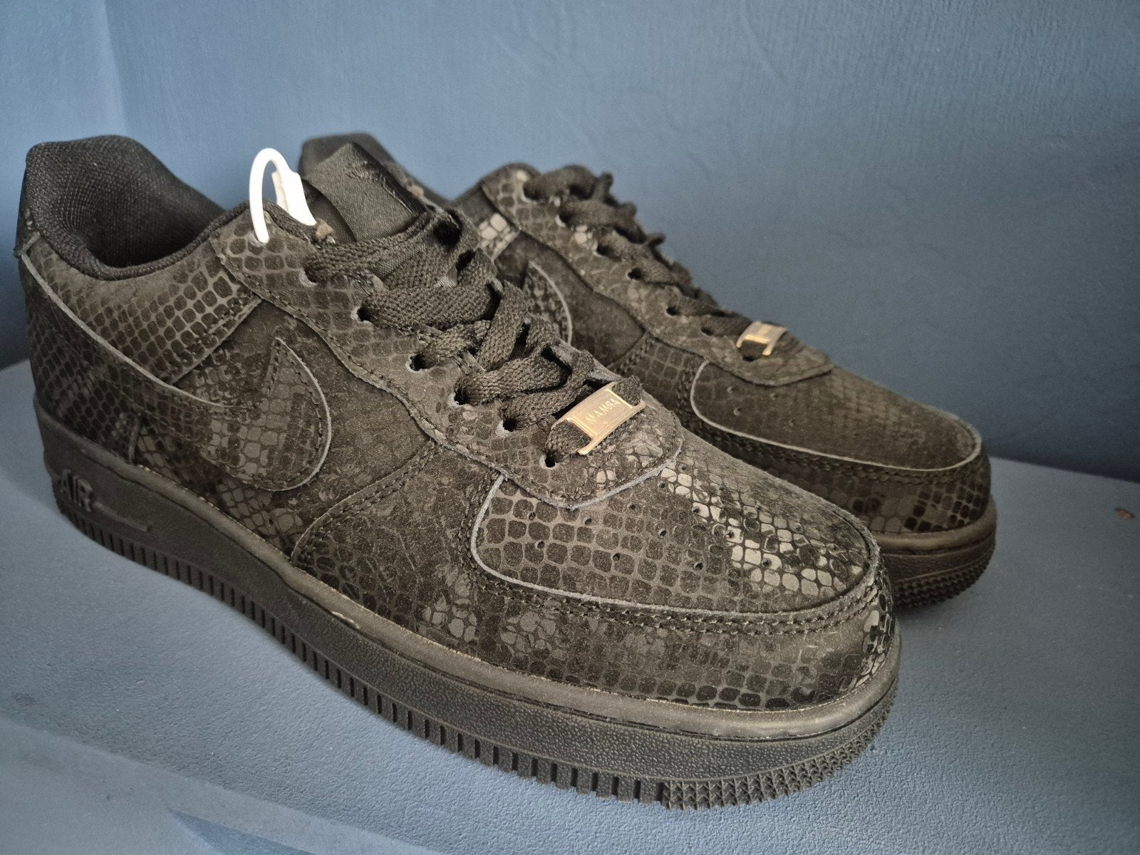 Nike Air Force 1 '07 LV8 EMB 'Black Python' (Kobe Bryant), Verzenden, Zwart, Nike, Nieuw