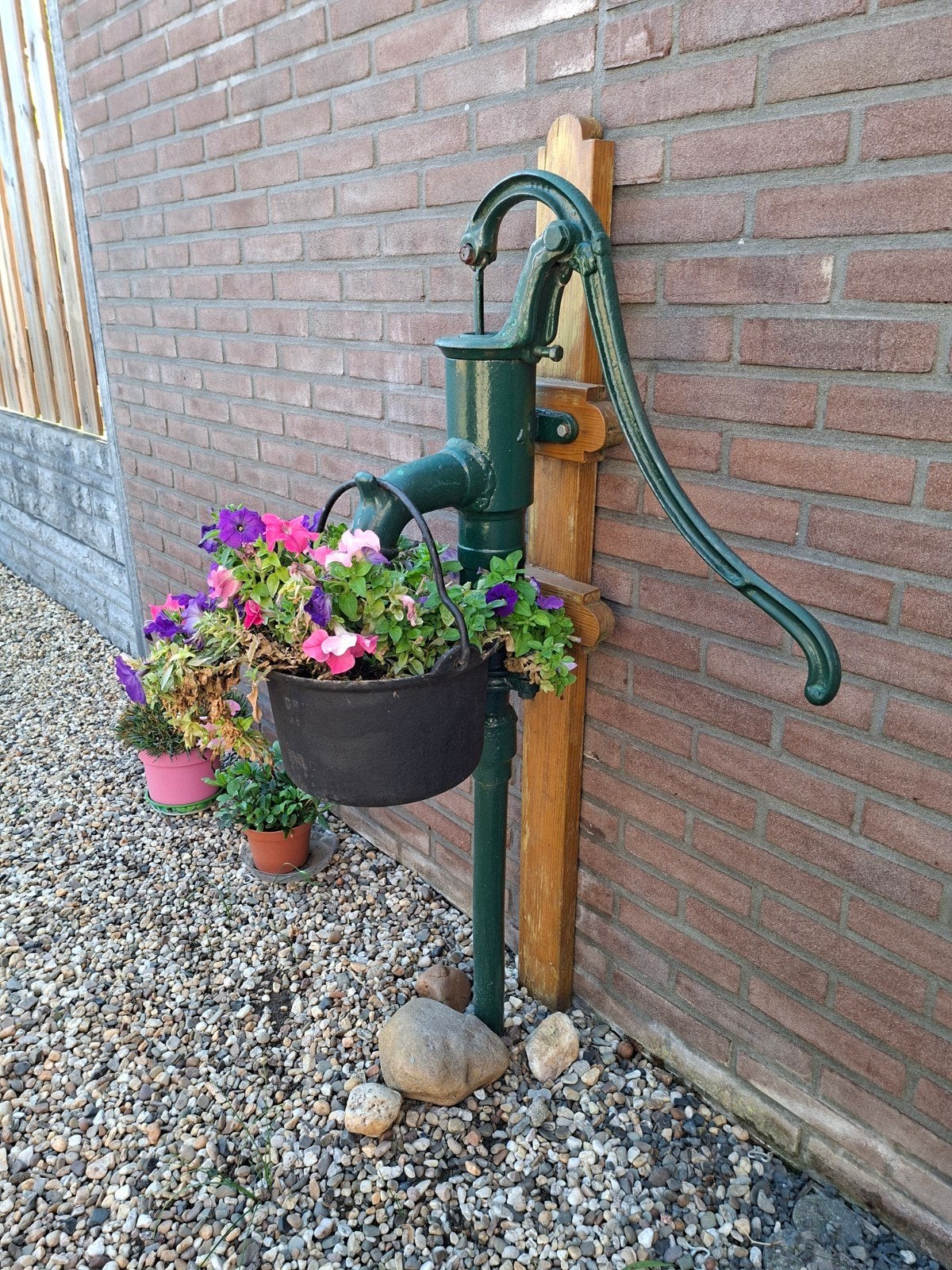 Decoratieve handpomp voor tuin of terras, Tuin en Terras, Ophalen, Gebruikt, Overige typen