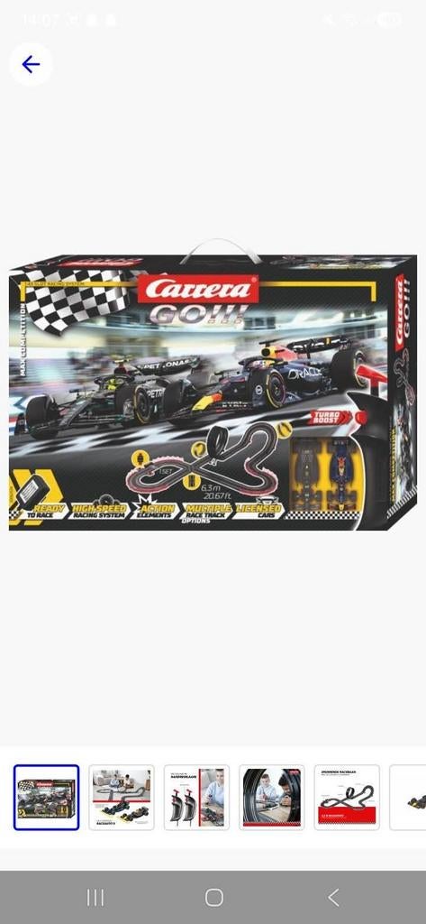 Carrera GO!!! Max Competition F1 Heroes Showdown Racebaan, Racebaan, Carrera, Nieuw, Ophalen of Verzenden