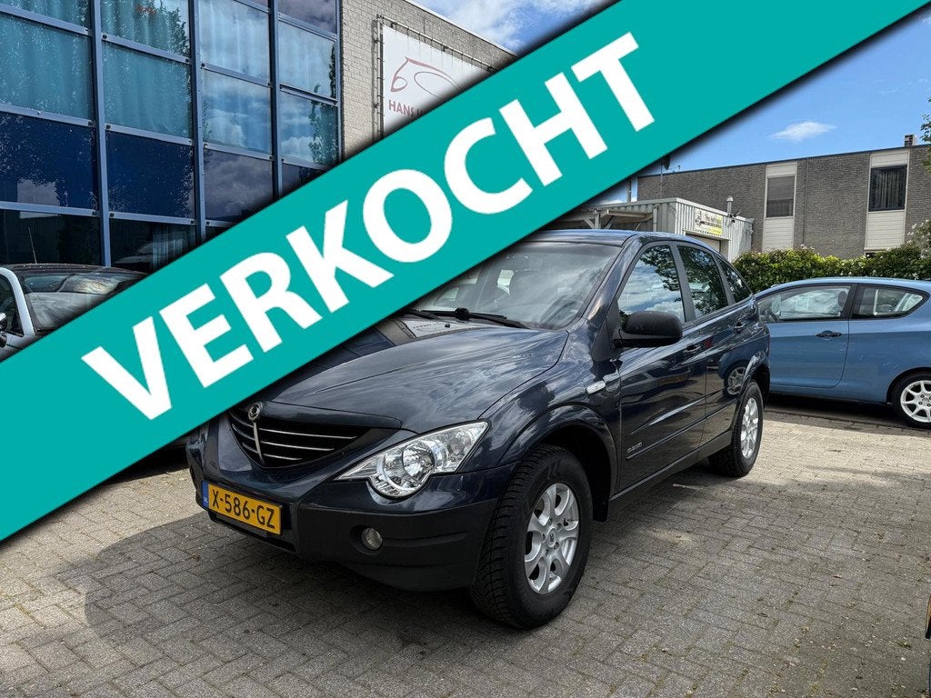 SsangYong Actyon A 230 UNIEK KM, Trekhaak 2100KG TREKGEWICHT, Auto's, SsangYong, Gebruikt, 4 cilinders, 150 pk, Metallic lak