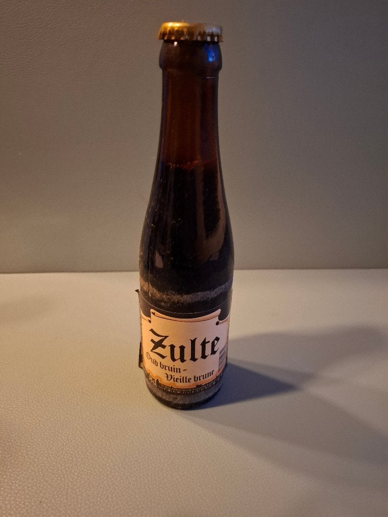 Zulte Oud bruin - Vieille brune (Vintage bier), Ophalen, Zo goed als nieuw, Flesje(s), Overige merken