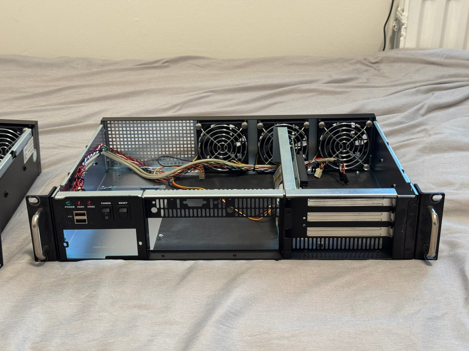 2U 19” Rackmount Server Behuizingen, Ophalen of Verzenden, Gebruikt, Onbekend