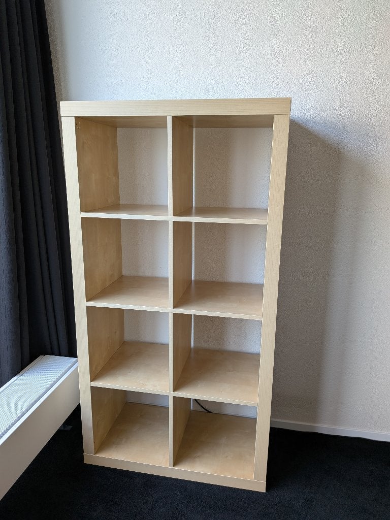 Vakkenkast / kubuskast, Beuken (T.e.a.b), Ophalen, Gebruikt, 100 tot 150 cm, 50 tot 100 cm