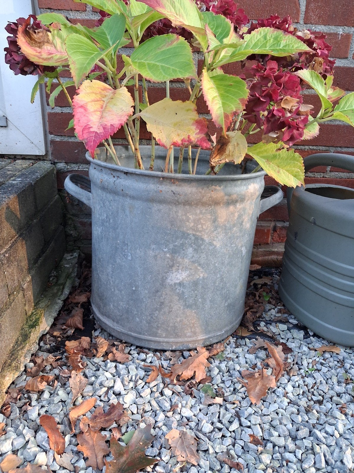 Gezocht! Identieke zinken wasketel., Ophalen of Verzenden, Rond, Metaal, Minder dan 30 cm