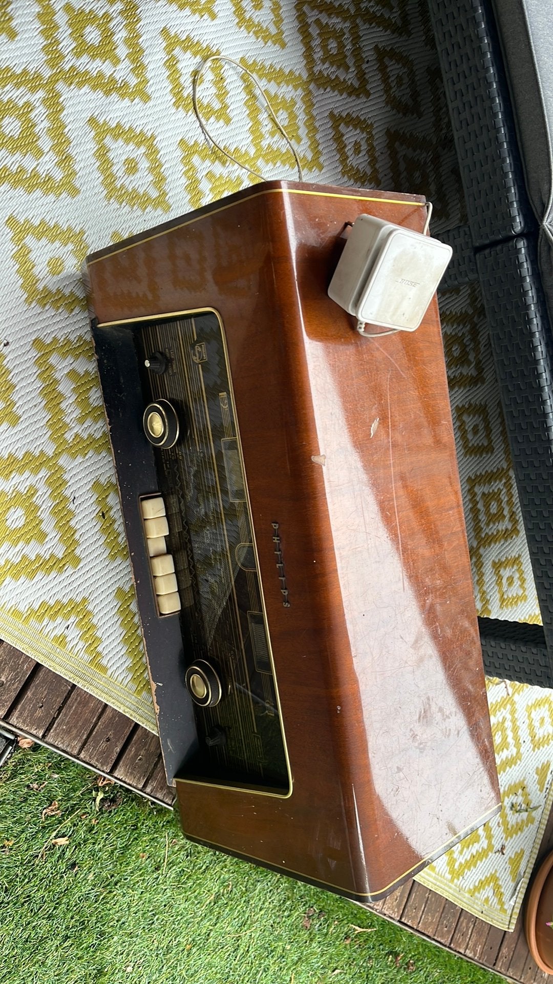 Antieke radio bose. Leuke grap, Ophalen of Verzenden