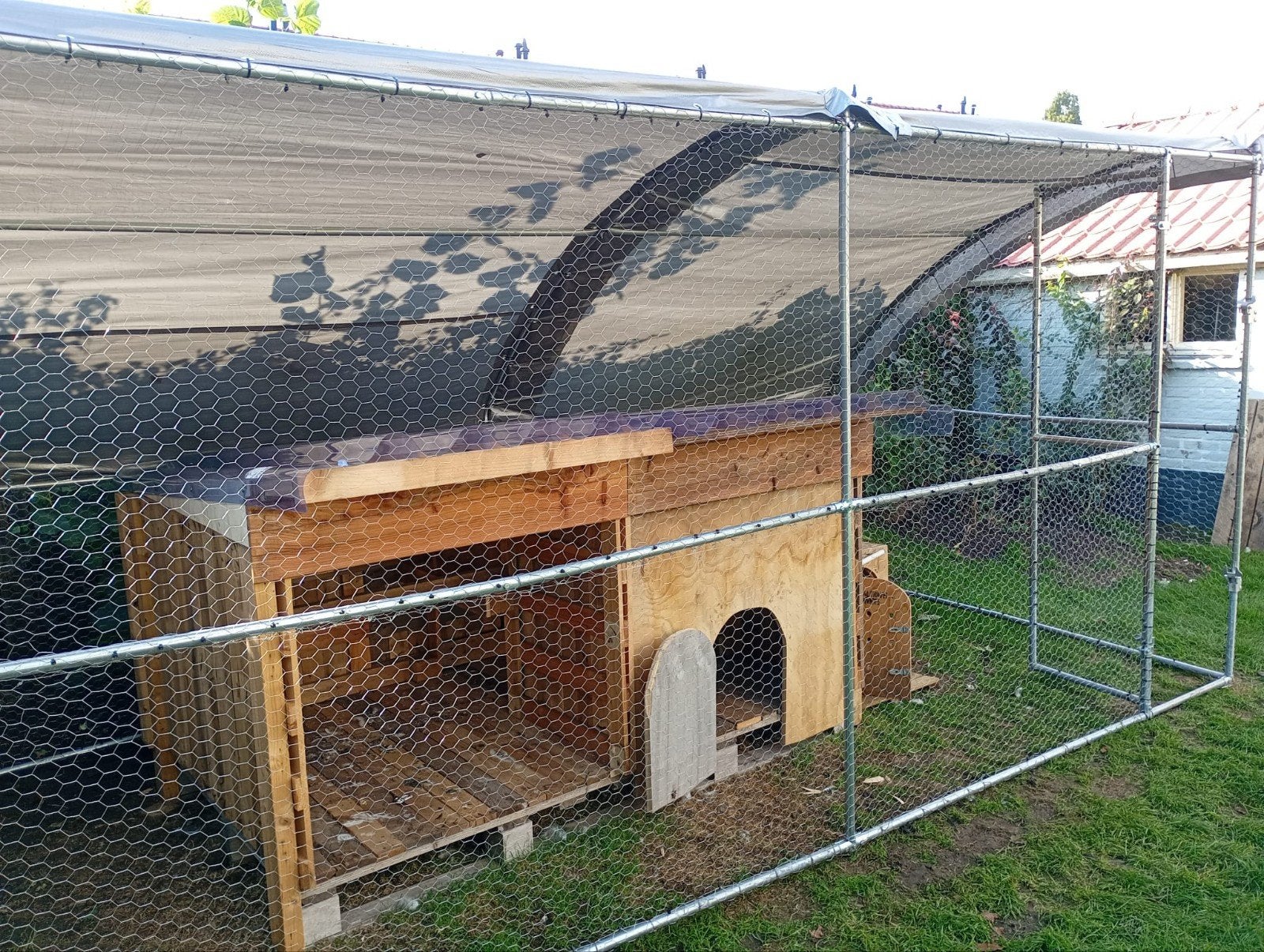 mooie hok voor dieren, Tuin en Terras, Ophalen, Opvouwbaar, Minder dan 4 meter, Zo goed als nieuw