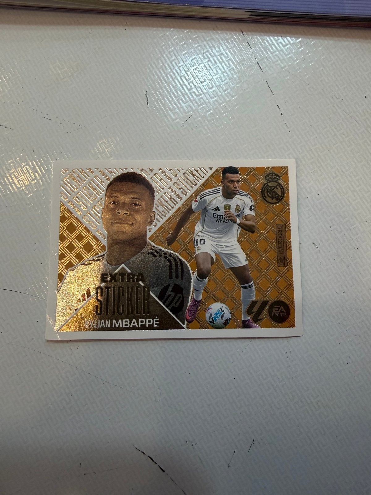 Zeldzame Kylian Mbappé Extra Sticker - Panini Liga 2026-27, Ophalen of Verzenden, Nieuw, Sport