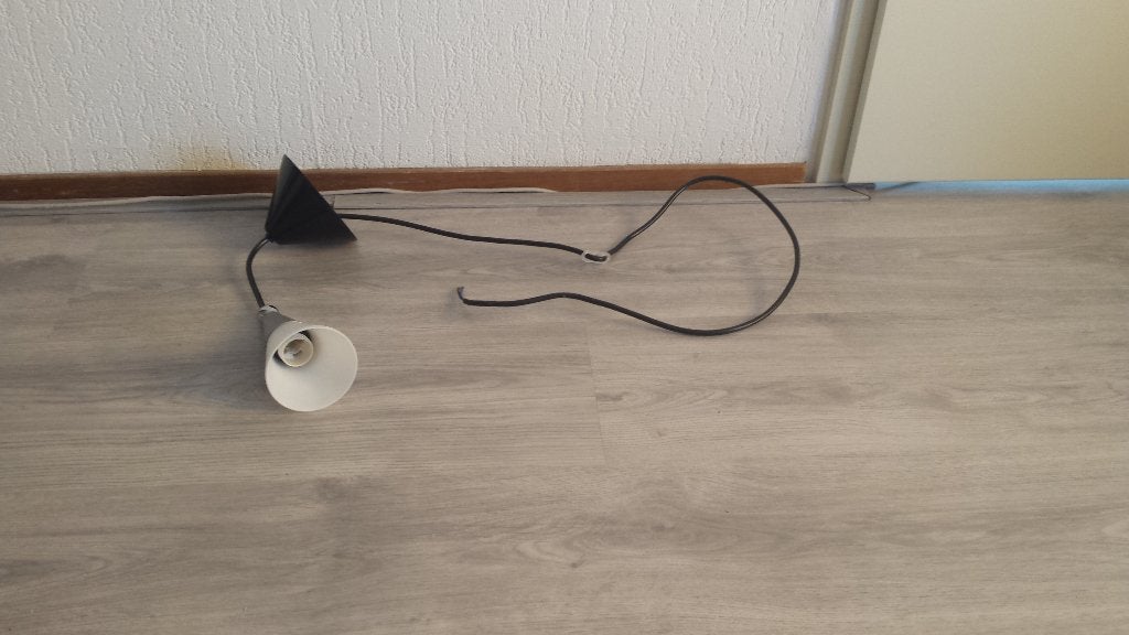 Plafondlampje melkglas, Ophalen of Verzenden, Gebruikt