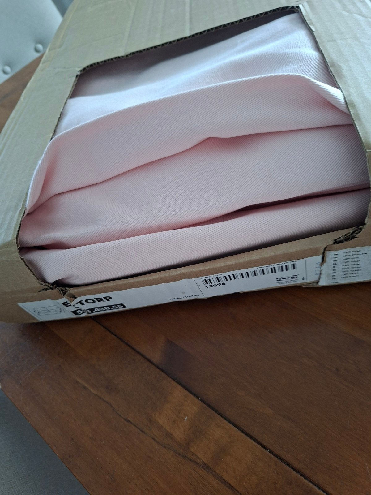 Nieuwe hoezen  voor Ektrop bank Ikea 2 zits., Ophalen of Verzenden, Nieuw, 75 tot 100 cm, Tweepersoons