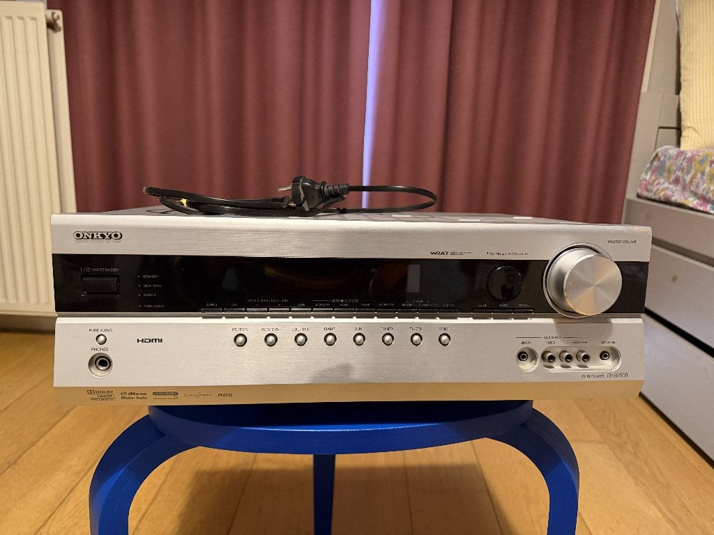 Onkyo AV Receiver TX-SR508, Ophalen, Gebruikt, 60 tot 120 watt, Onkyo