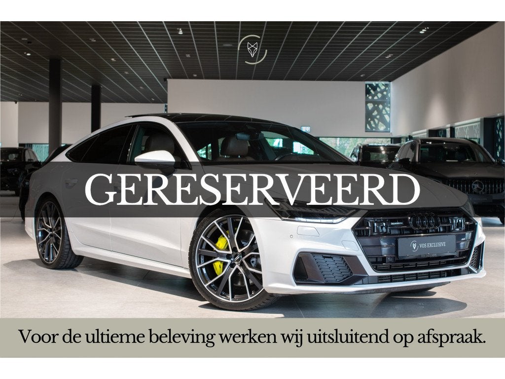 Audi A7 Sportback 55 TFSI quattro S-Line Luchtvering|21''|AC, Auto's, Audi, Automatische klimaatregeling, Gebruikt, Euro 6, 2995 cc