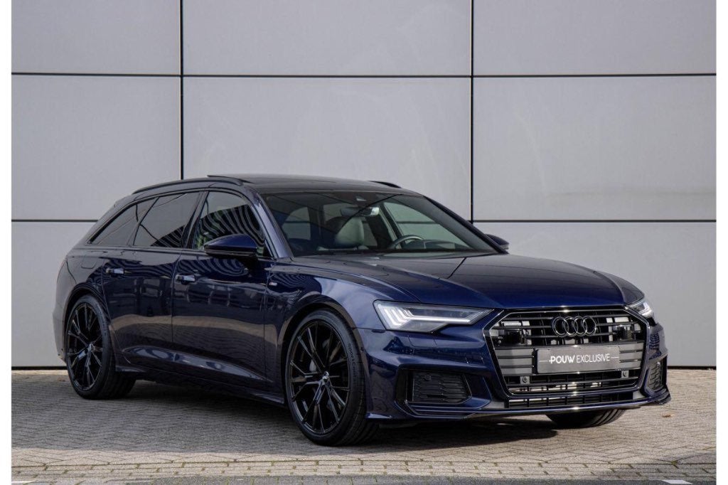 Audi A6 Avant 55 TFSI quattro |S-Line| Nieuwe motor 33.122km, Auto's, Audi, Automaat, Euro 6, 2000 kg, Blauw