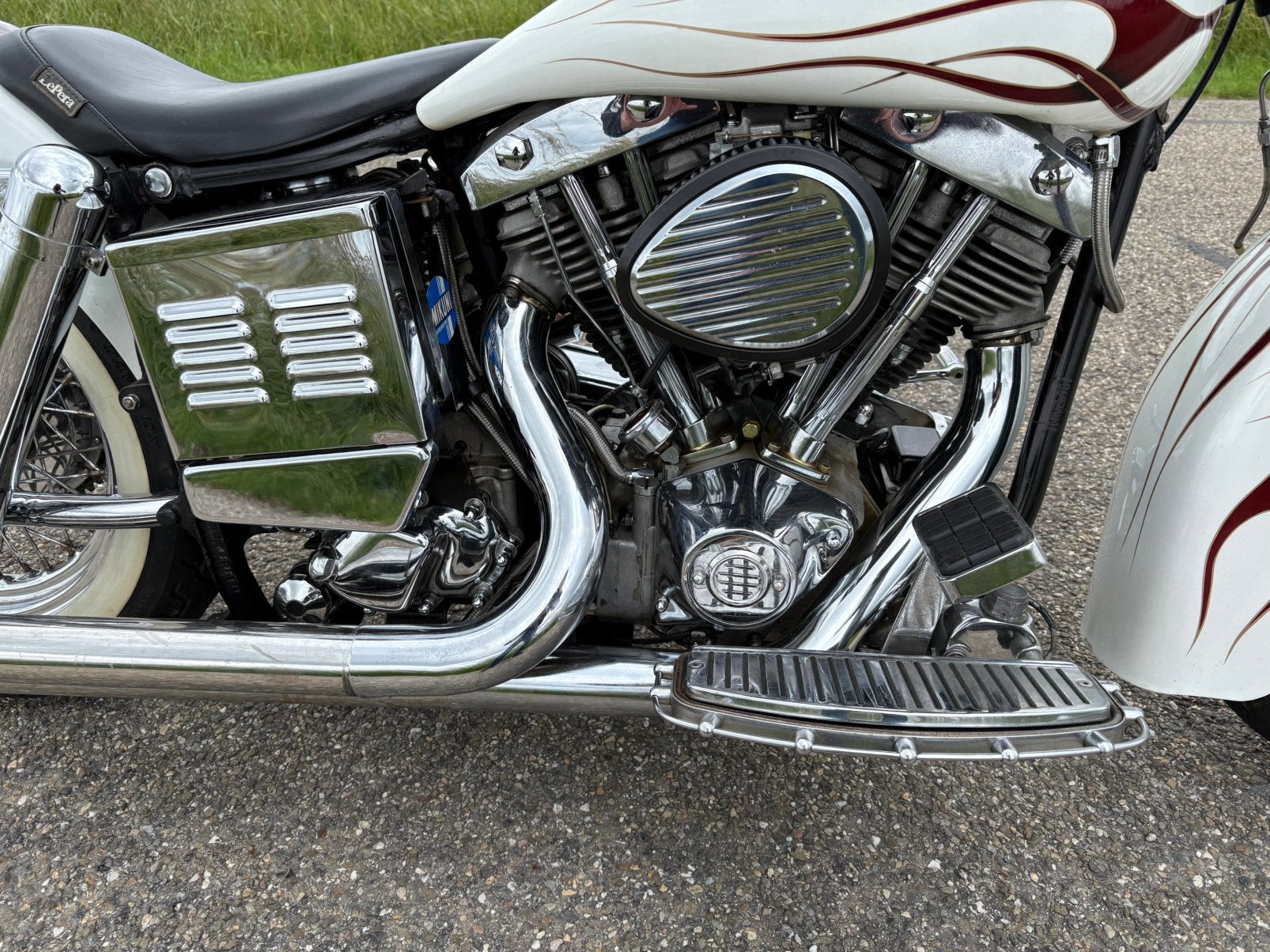 Harley Davidson flh Electra Glide bj 71., Motoren, 2 cilinders, Particulier, Overig, Handgeschakeld