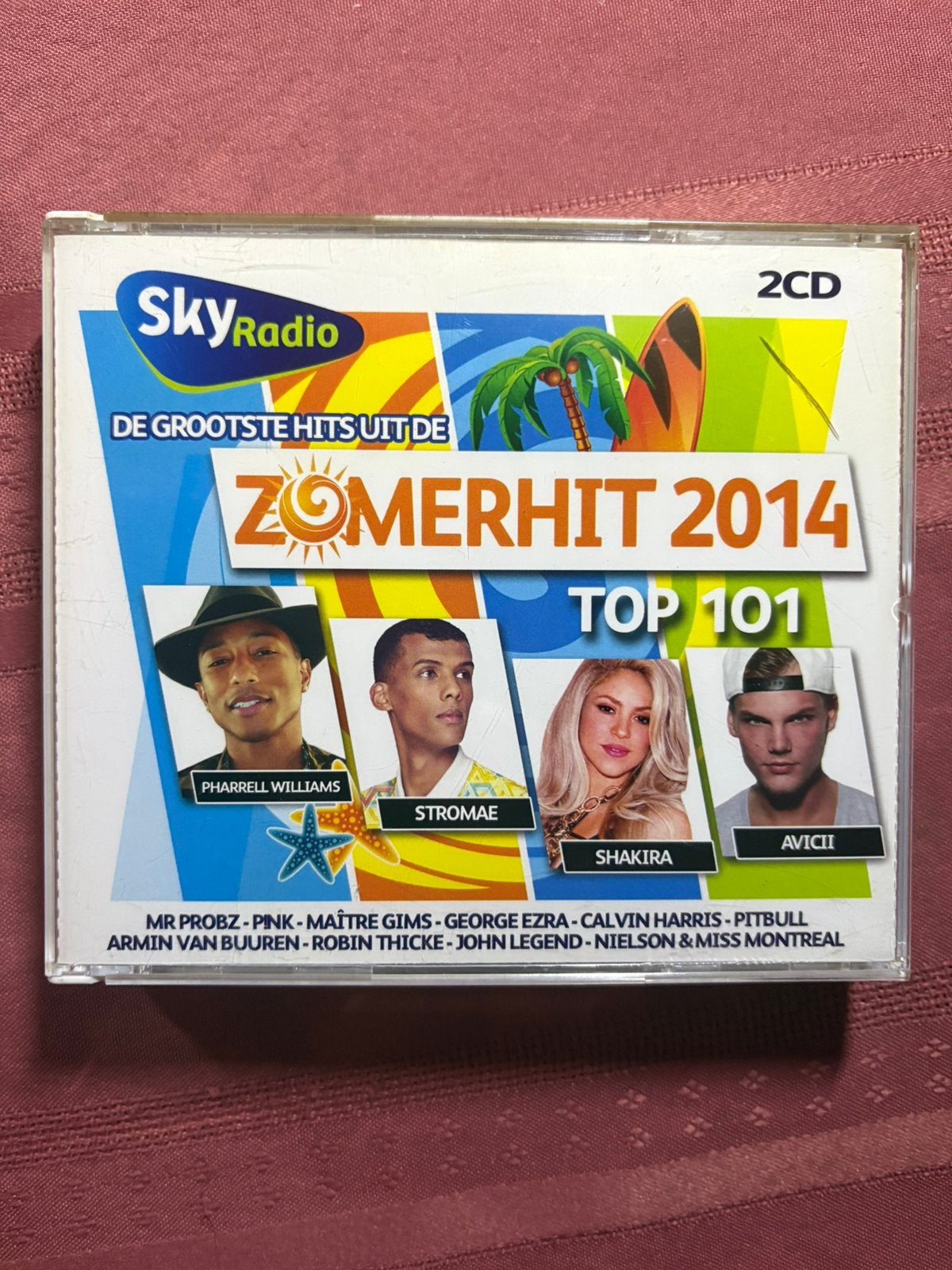 SkyRadio De Grootste Hits  uit Zomerhit 2014 Top 101 2cd-box, Verzenden, Gebruikt, Pop, Verzamelalbum