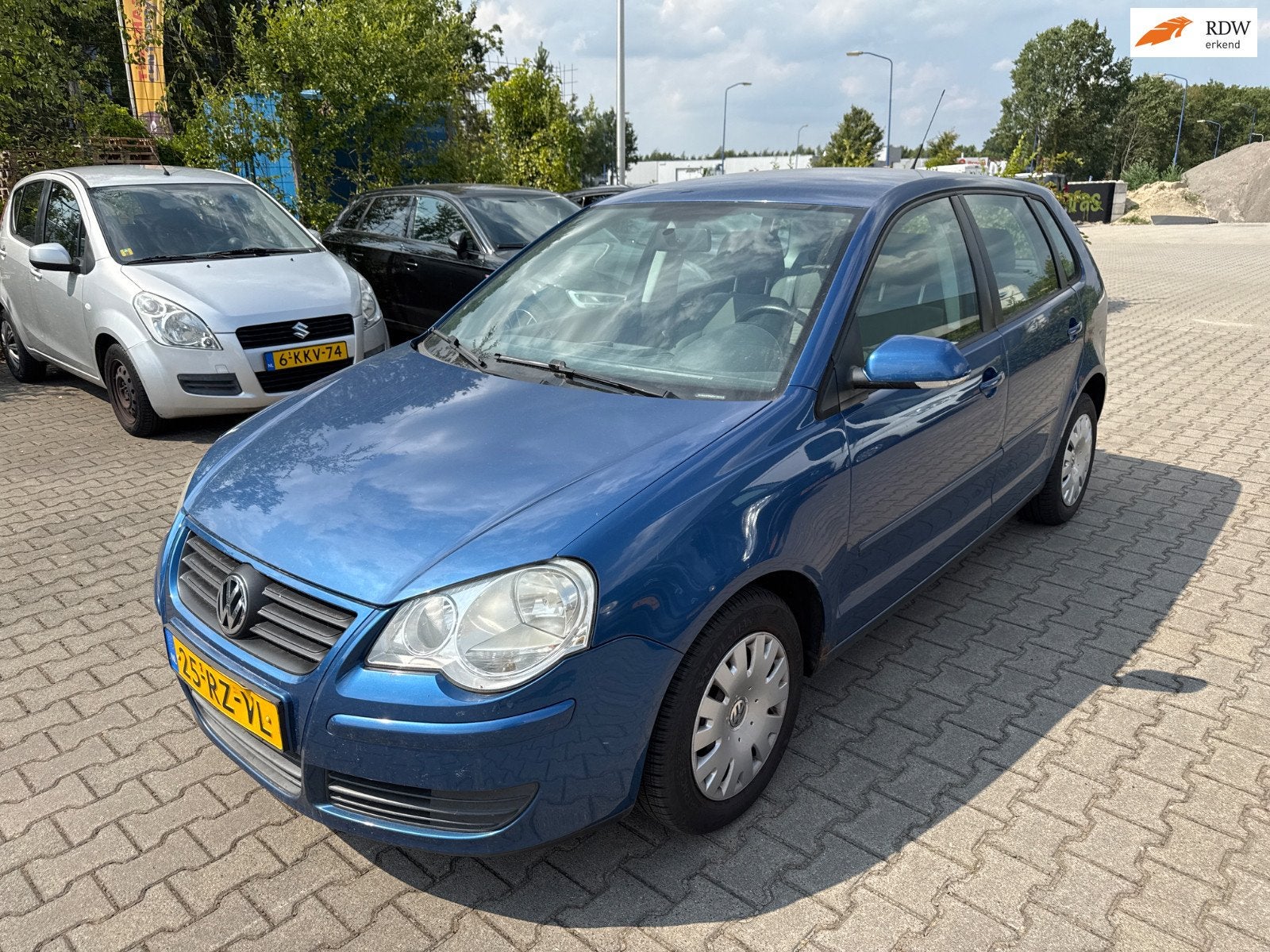 Volkswagen Polo 1.4-16V Comfortline RIJDGOED/AIRCO/INRUILER!, Voorwielaandrijving, 15 km/l, Blauw, Origineel Nederlands